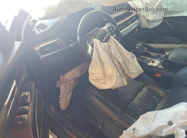 5XYP3DHC6NG311817 2022 KIA TELLURIDE Black Widok deski rozdzielczej