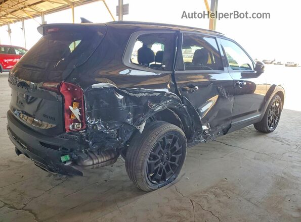 5XYP3DHC7MG127517 2021 KIA TELLURIDE Black უკანა მარჯვენა