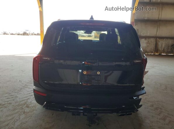 5XYP3DHC7MG127517 2021 KIA TELLURIDE Black უკანა ხედი