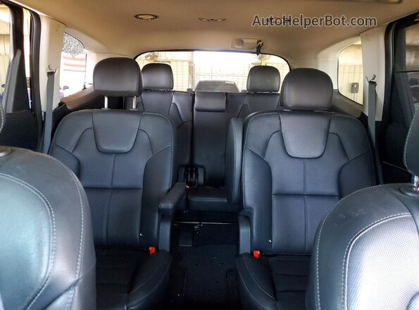 5XYP3DHC7MG127517 2021 KIA TELLURIDE Black უკანა სავარძლების ხედი