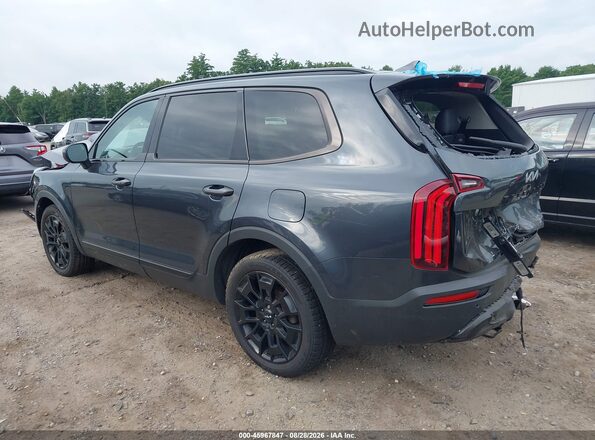 5XYP3DHC7NG206543 2022 KIA TELLURIDE Gray Rear left