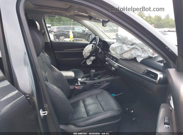 5XYP3DHC7NG206543 2022 KIA TELLURIDE Gray Front interior view
