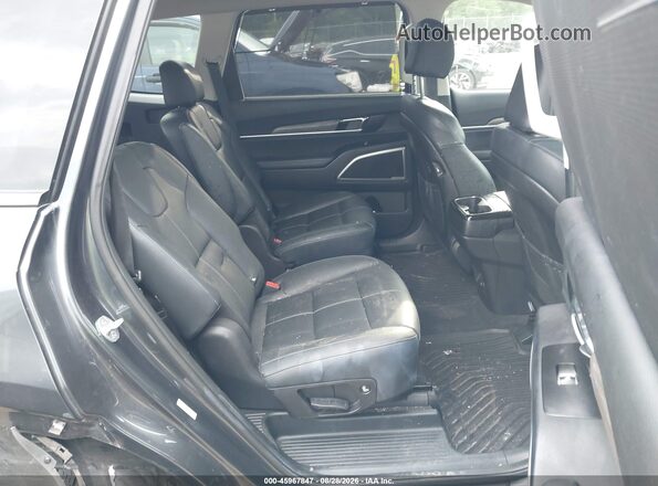 5XYP3DHC7NG206543 2022 KIA TELLURIDE Gray VIN sticker view