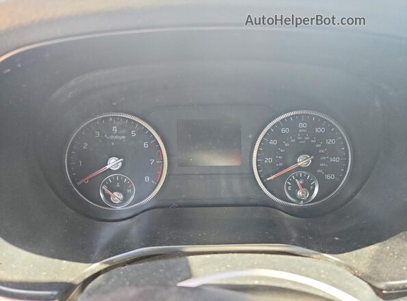 5XYP3DHC8NG198503 2022 KIA TELLURIDE White Instrument cluster view
