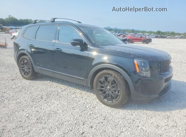 5XYP3DHC8NG207250 2022 KIA TELLURIDE Black Delantero derecho