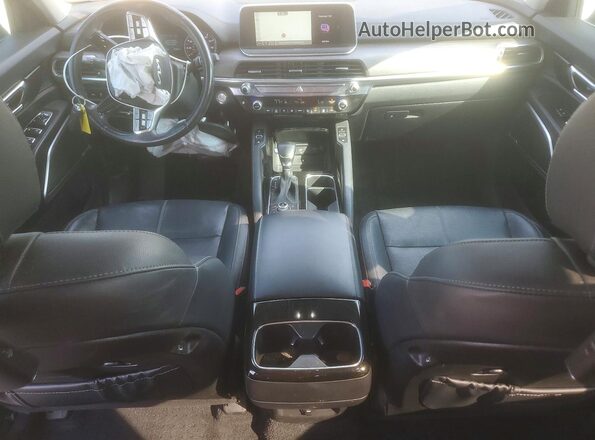 5XYP3DHC8NG207250 2022 KIA TELLURIDE Black Vista del salpicadero