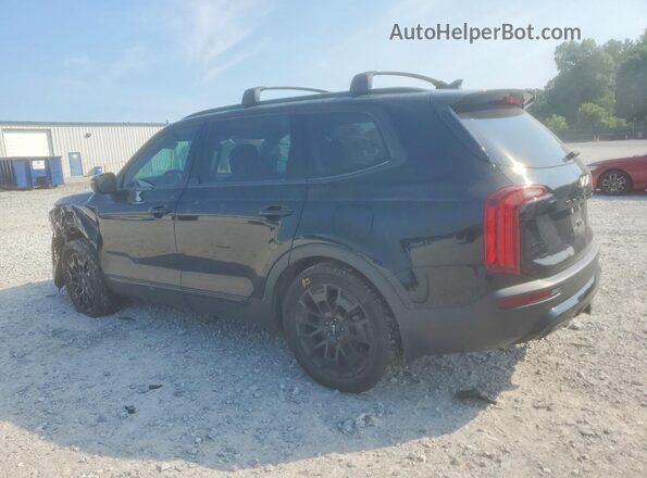 5XYP3DHC8NG207250 2022 KIA TELLURIDE Black Trasero izquierdo