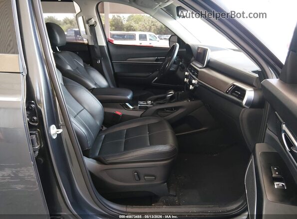 5XYP3DHC9MG097484 2021 KIA TELLURIDE Green Vista interior delantera