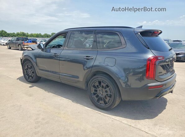 5XYP3DHC9NG229869 2022 KIA TELLURIDE Charcoal უკანა მარცხენა