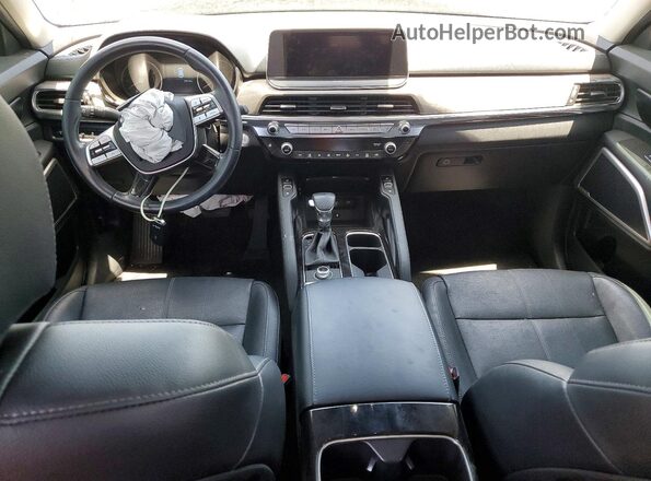 5XYP3DHC9NG229869 2022 KIA TELLURIDE Charcoal წინა პანელის ხედი