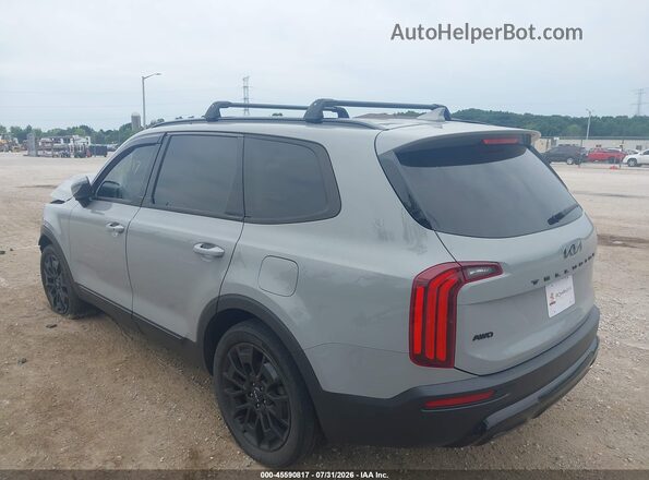 5XYP3DHC9NG288078 2022 KIA TELLURIDE Gray Հետևի ձախ