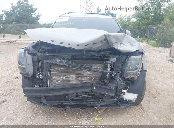 5XYP3DHC9NG288078 2022 KIA TELLURIDE Gray Դիմացի տեսք