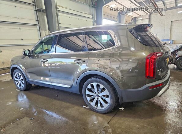 5XYP3DHCXLG085424 2020 KIA TELLURIDE Brown Rear left