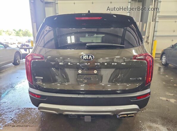 5XYP3DHCXLG085424 2020 KIA TELLURIDE Brown Rear view