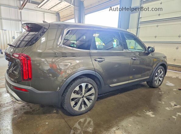 5XYP3DHCXLG085424 2020 KIA TELLURIDE Brown Rear right