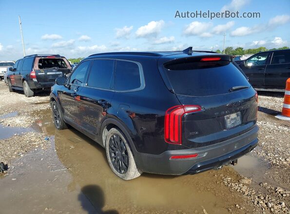 5XYP3DHCXNG215172 2022 KIA TELLURIDE Black Trasero izquierdo