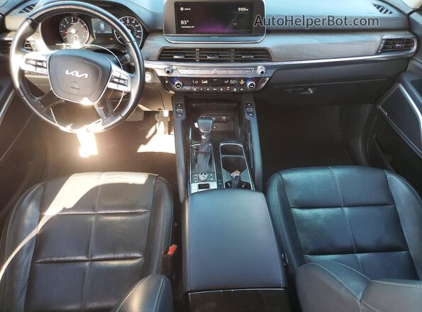 5XYP3DHCXNG215172 2022 KIA TELLURIDE Black Vista del salpicadero
