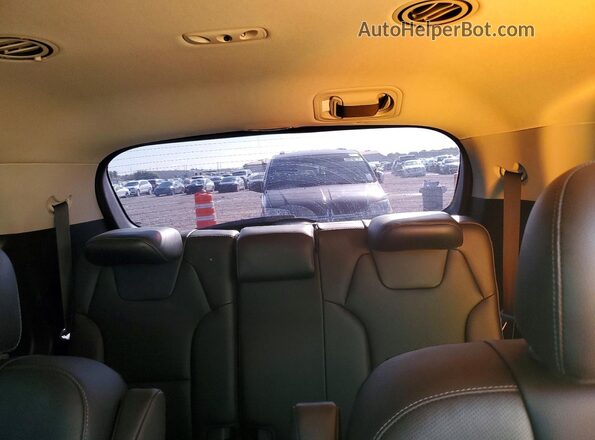 5XYP3DHCXNG215172 2022 KIA TELLURIDE Black Vista de los asientos traseros