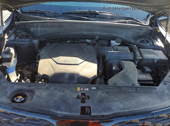 5XYP3DHCXNG215172 2022 KIA TELLURIDE Black Vista del compartimento del motor