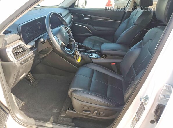 5XYP54GC2RG466639 2024 KIA TELLURIDE White Widok wnętrza z przodu