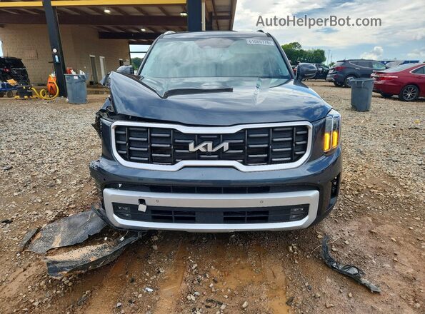 5XYP54GC2RG529058 2024 KIA TELLURIDE Серый Вид спереди