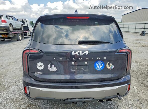 5XYP54GC2SG583269 2025 KIA TELLURIDE Black Вид ззаду
