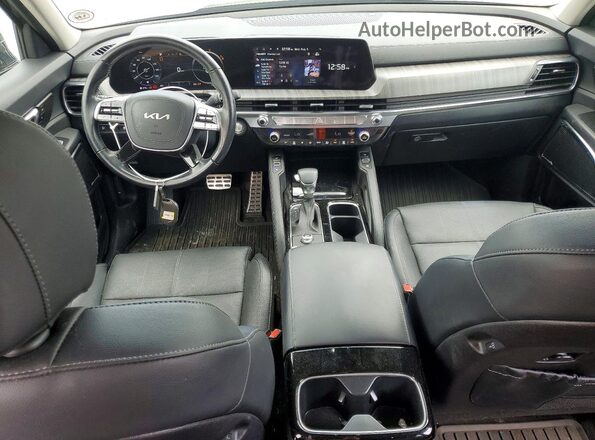 5XYP54GC2SG583269 2025 KIA TELLURIDE Black Вид панелі приладів
