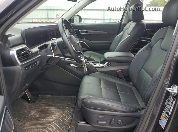 5XYP54GC2SG583269 2025 KIA TELLURIDE Black Вид салону спереду