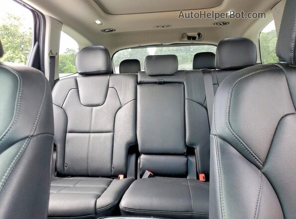 5XYP54GC2SG583269 2025 KIA TELLURIDE Black Вид задніх сидінь