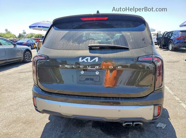 5XYP54GC5PG334262 2023 KIA TELLURIDE Green Հետևի տեսք