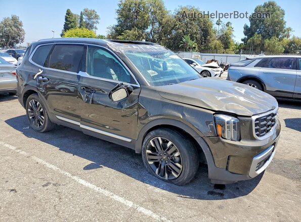 5XYP54GC5PG334262 2023 KIA TELLURIDE Green Առջևի աջ