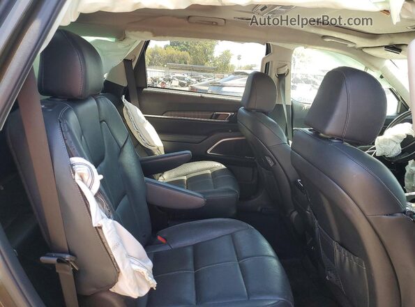 5XYP54GC5PG334262 2023 KIA TELLURIDE Green Սալոնի հետևի տեսք