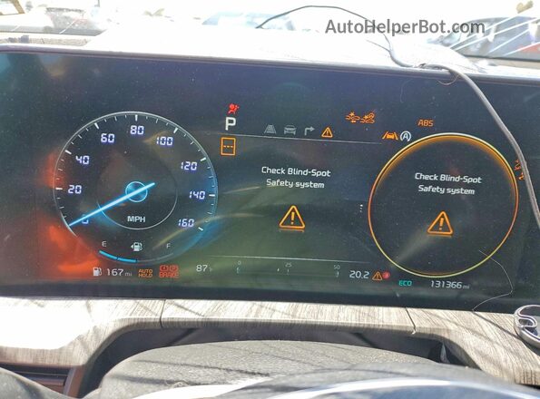 5XYP54GC5PG334262 2023 KIA TELLURIDE Green Սարքավորումների վահանակի տեսք