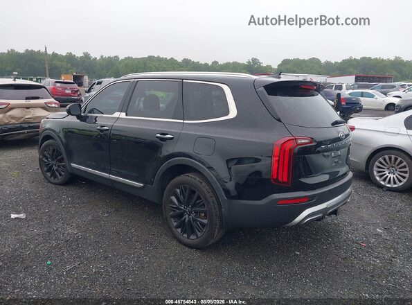 5XYP54HC1MG112862 2021 KIA TELLURIDE Black Tył lewy