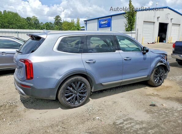 5XYP54HC2NG268541 2022 KIA TELLURIDE Gray Tył prawy
