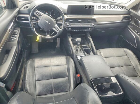 5XYP54HC2NG268541 2022 KIA TELLURIDE Gray Widok deski rozdzielczej