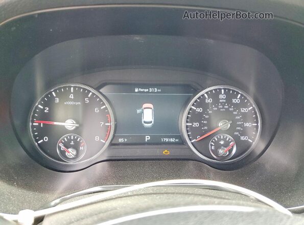 5XYP54HC2NG268541 2022 KIA TELLURIDE Gray Widok zestawu wskaźników