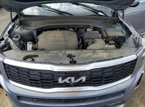 5XYP54HC2NG268541 2022 KIA TELLURIDE Gray Widok komory silnika