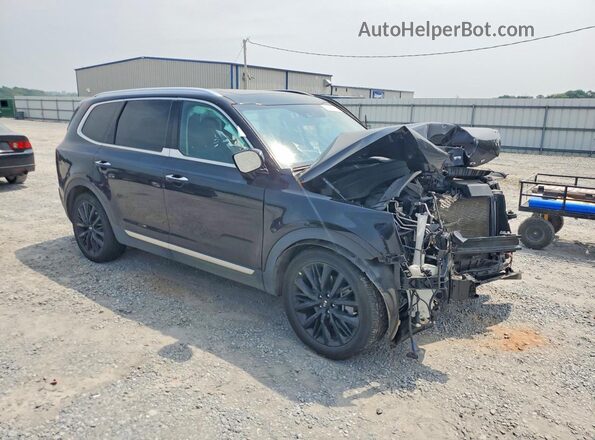 5XYP54HC5LG039655 2020 KIA TELLURIDE Black Передня права чверть