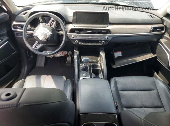 5XYP54HC5LG039655 2020 KIA TELLURIDE Black Вид панелі приладів
