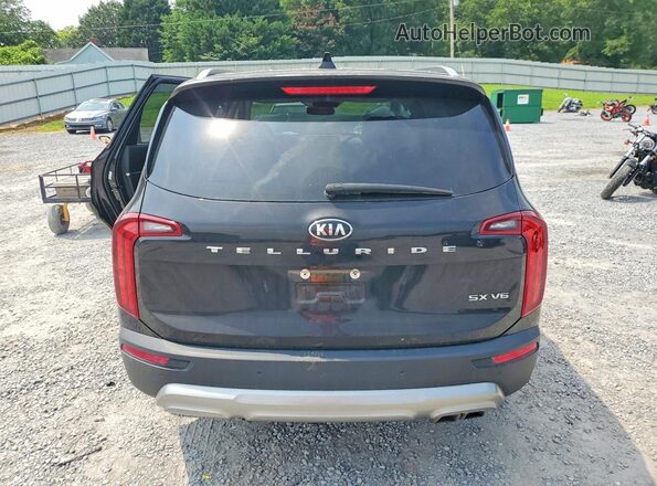5XYP54HC5LG039655 2020 KIA TELLURIDE Black Вид ззаду