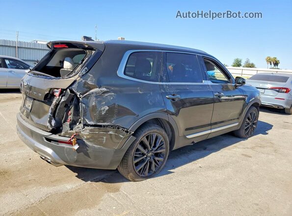 5XYP54HC5LG082179 2020 KIA TELLURIDE Brown Հետևի աջ