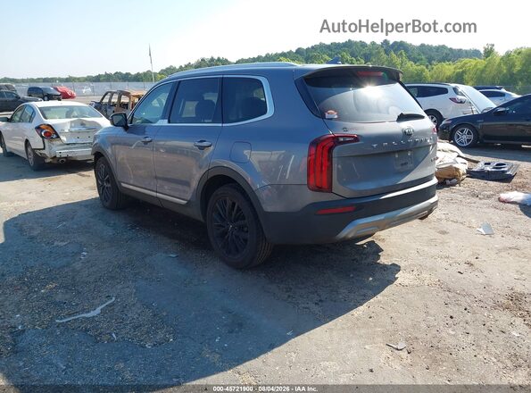 5XYP54HC6MG176153 2021 KIA TELLURIDE Gray უკანა მარცხენა