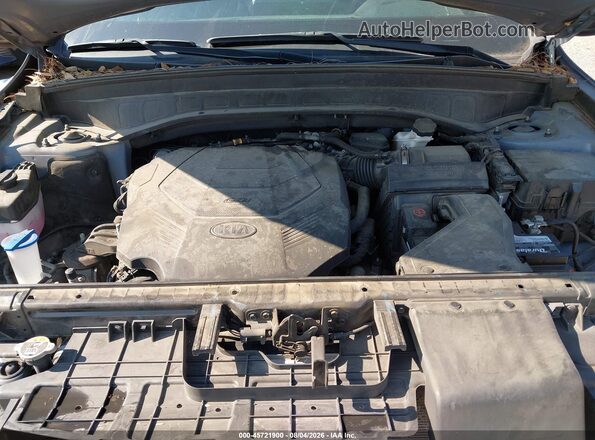 5XYP54HC6MG176153 2021 KIA TELLURIDE Gray უკანა ხედი