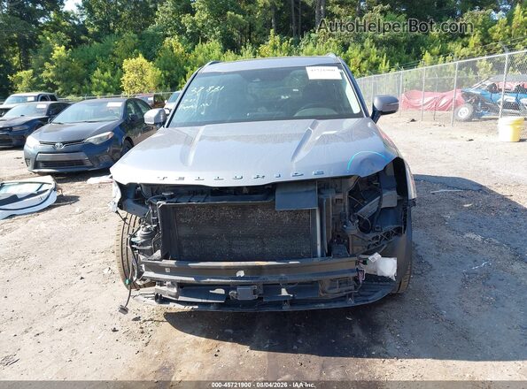 5XYP54HC6MG176153 2021 KIA TELLURIDE Gray წინა ხედი