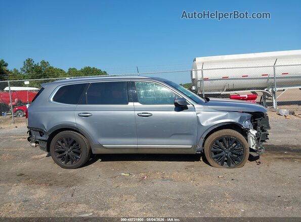 5XYP54HC6MG176153 2021 KIA TELLURIDE Gray სალონის 360-გრადუსიანი ხედი