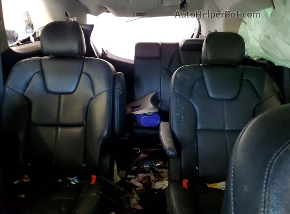 5XYP54HC7LG025112 2020 KIA TELLURIDE Black Вид задніх сидінь