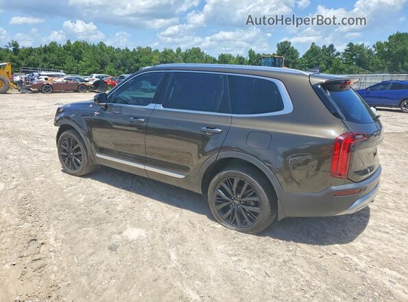 5XYP54HC8NG256667 2022 KIA TELLURIDE Brown Задня ліва чверть