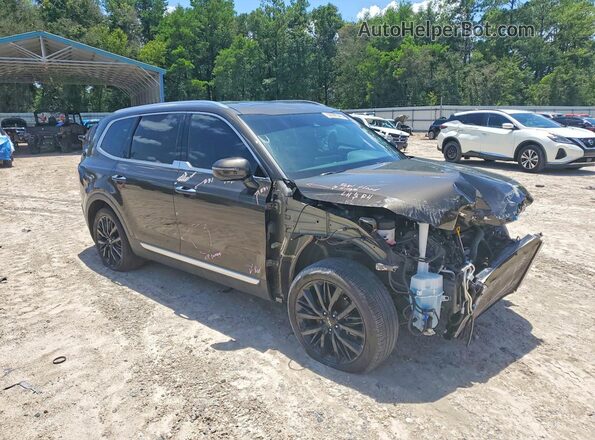 5XYP54HC8NG256667 2022 KIA TELLURIDE Brown Передня права чверть