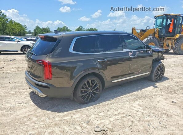 5XYP54HC8NG256667 2022 KIA TELLURIDE Brown Задня права чверть